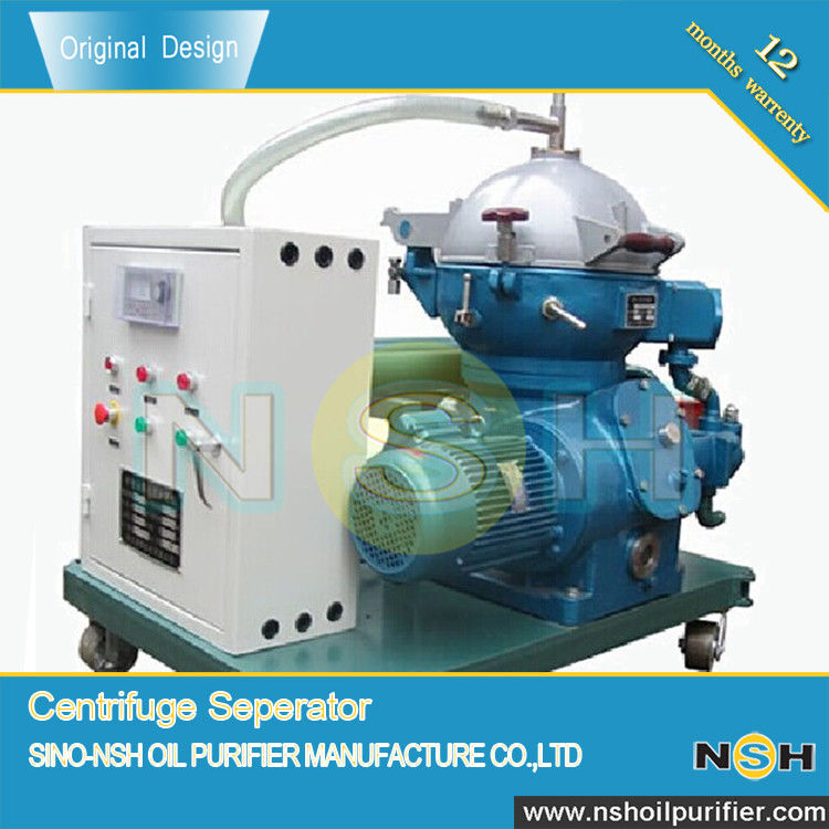 Power Stations Centrifugal Oil Purifier , Diesel Fuel Centrifugal Separator