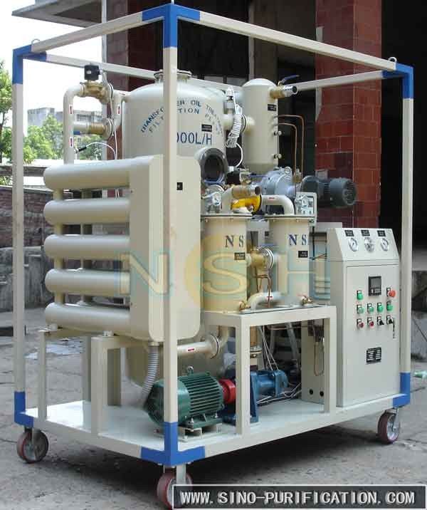 Multi Function High Vacuum Oil Purifier Insulating With Filling Dehydration Degassing