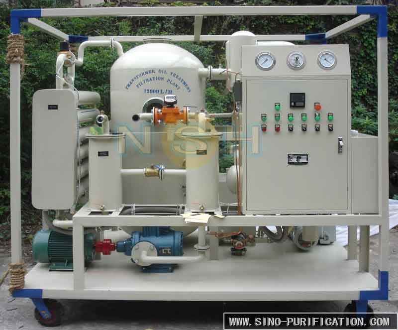 Waste Lube Oil Recycling System / Lube Oil Vacuum Dehydration Machine