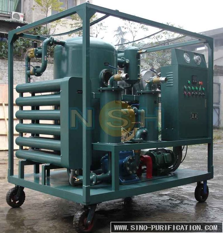 Insulation Oil Purification Systems , Regenerate Deteriorated Transformer Oil Purifier Machine