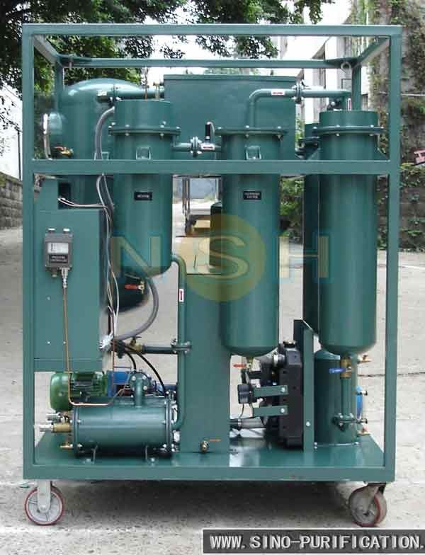 Steam Turbine Oil Purifier Emulsified Lube Oil Purification Low Load Design 12000 L / Hour