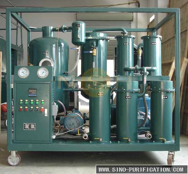 Industrial Lubricating Oil Purifier Recycling Mobile Type With Custom Colors Vacuum