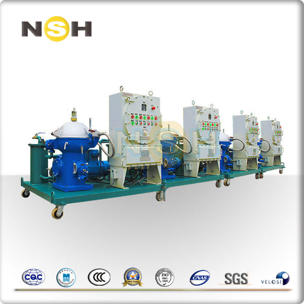 Liquids Solids Centrifugal Oil Purifier Impurities Removal Mobile Type With PLC Control