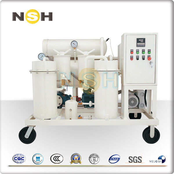 9000L / H Mobile Oil Purifier Dehydrating And Degas Oil Water Centrifuge Steam Machine