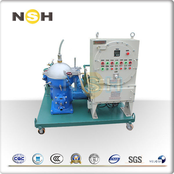 Solids Centrifugal Oil Filter Machine 380V/3P/50Hz With PLC Automatic Control