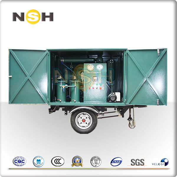 Double Stage Vacuum Transformer Oil Purifier Easy Handling Low Noise