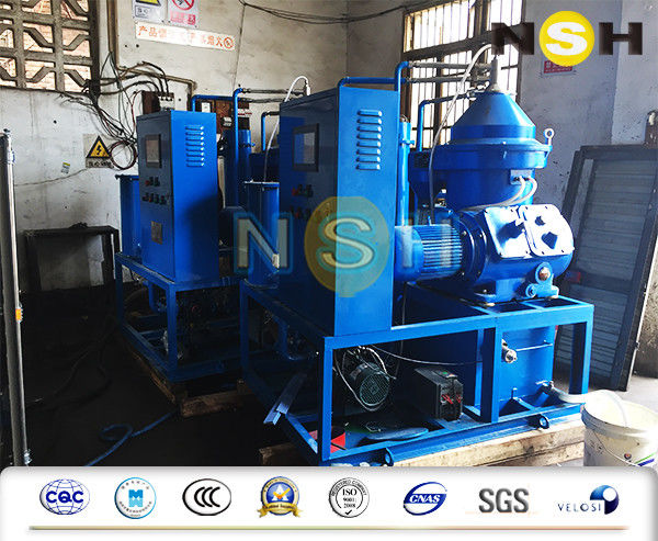 Marine Diesel Centrifugal Oil Purifier Automatic Type With PLC Control Touch Screen