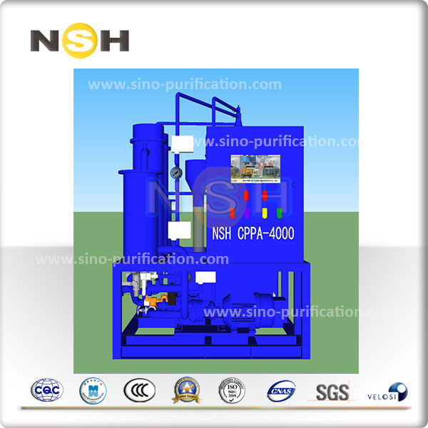 Waste Water Centrifugal Oil Purifier Separator With High Efficiency Automatic Deslag