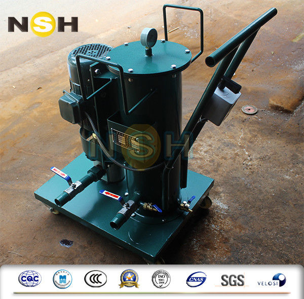 Small Size Portable Oil Filtration Systems , Easy Operation Lube Oil Purifier