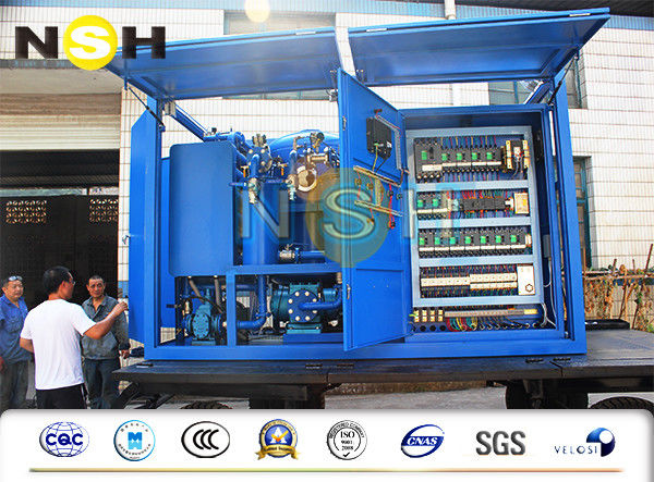 Stainless Steel Vacuum Transformer Oil Purifier Flow 1800 L/H-18000L/H