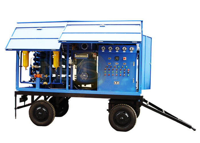 110KV Substation Transformer Oil Regeneration Machine Two Stage Vacuum Pumps