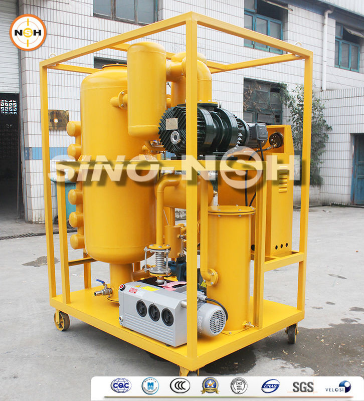 Mobile 	Transformer Oil Filtration Machine High Vacuum Pressure For Power Transformer Oils