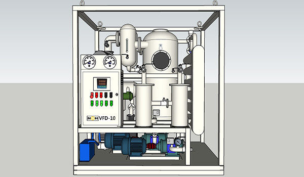 500L/Min Insulating Dehydration Vacuum Oil Purifier