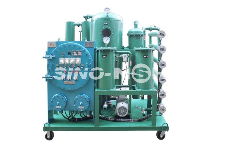 Anti Explosion Waste Oil Purifier Degassing Oil Purification Machine