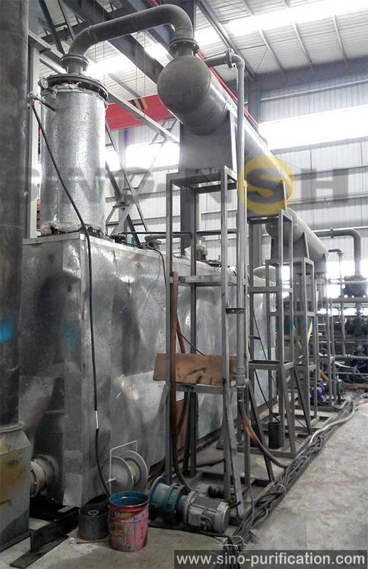2T/D Industrial Distillation Waste Oil Purifier Degassing
