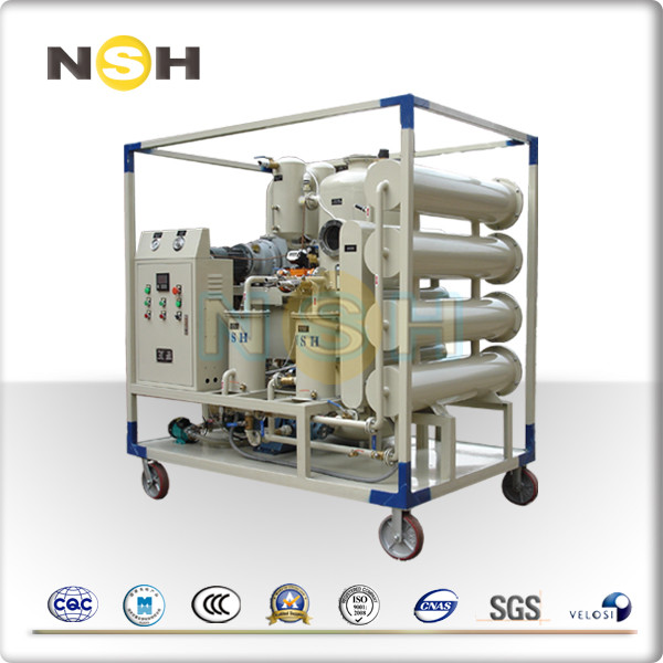 Insulating Oil Purifying Machine , Physical Chemical Methods Oil Treatment Machine