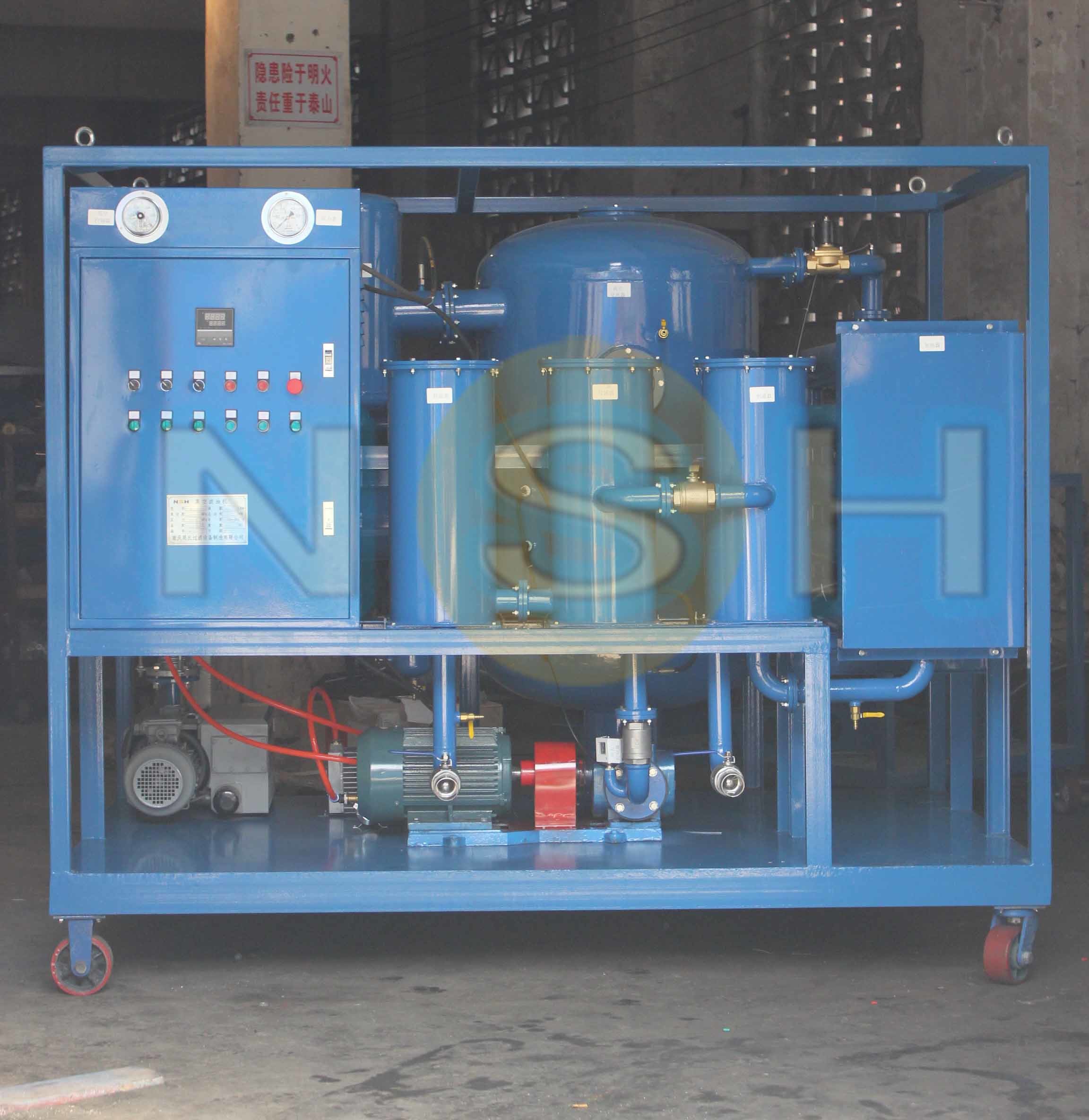 Dielectric Insulation Oil Purifier Impurities Removal Organic Acid Sludges Pitches
