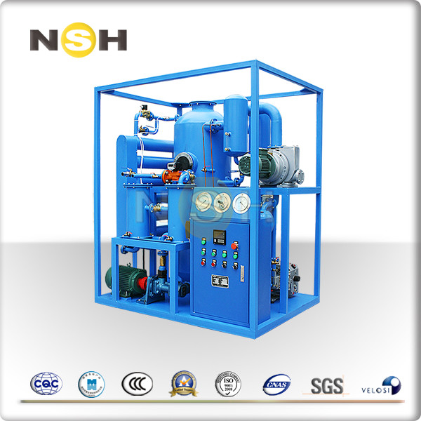 High Vacuum Insulation Oil Filtration Machine Portable System Heavy Duty