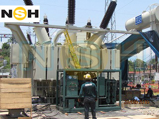 Small Size Insulation Oil Purifier High Efficiency 600 - 18000L/H Flow Rate