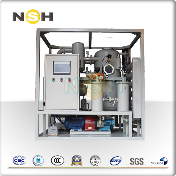 Mobile Transformer Insulation Oil Purifier , Oil Filtering Equipment Single Axle 3000LPH