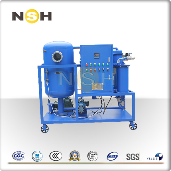 9000L / H Mobile Oil Purifier Dehydrating And Degas Oil Water Centrifuge Steam Machine