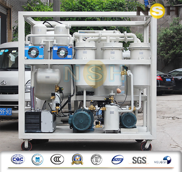 Decoloring Hydraulic Oil Cleaning Machine /  Oil Purifier Unit oil treatment oil filtering oil filtration