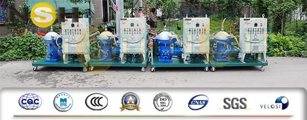 Explosion Proof Centrifugal Filtration Equipment Water Impurities Removal