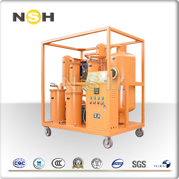 100L/Min Two Stage Portable Lubricating Oil Purifier With 1 Year Warranty