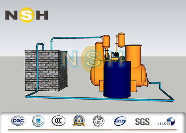 Waste Oily Water Separator Marine , Dynamic Balance Industrial Oil Separator