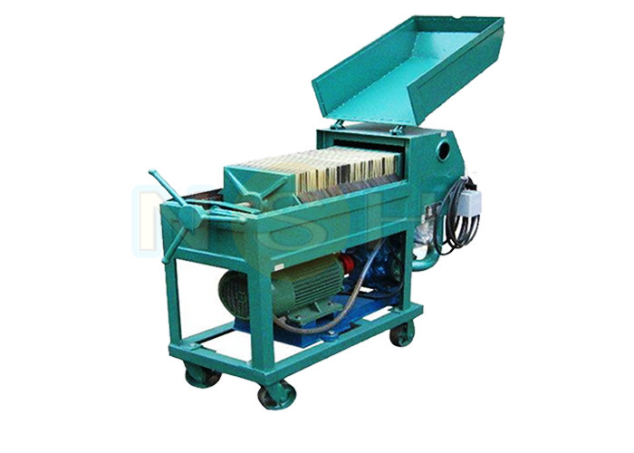 Industrial Plate / Frame Portable Oil Purifier For Oil Cleaning Flow Rate 1800 L/H Easy Operation
