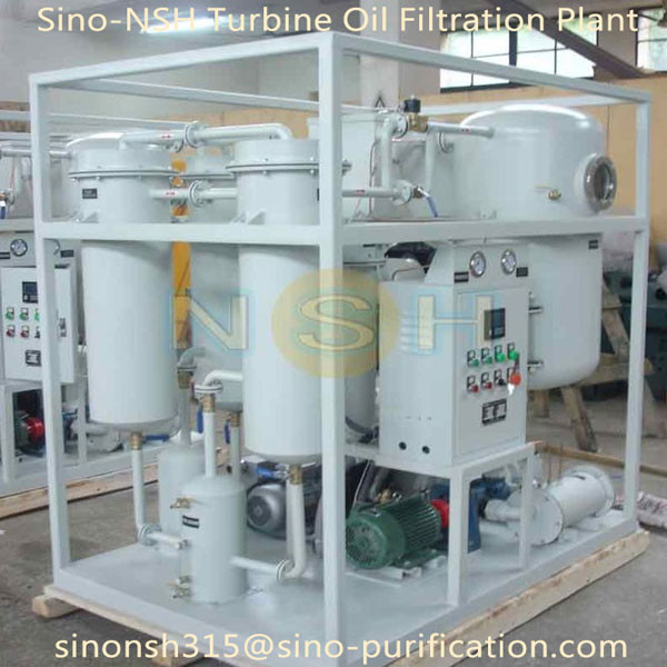 600 Liters/H Turbine Oil Purifier Remove Impurities