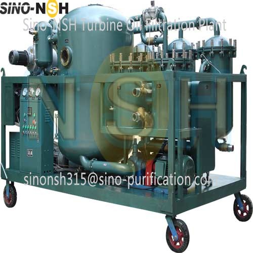Coolant Emulsified Turbine Oil Filtration Machine Deterioration