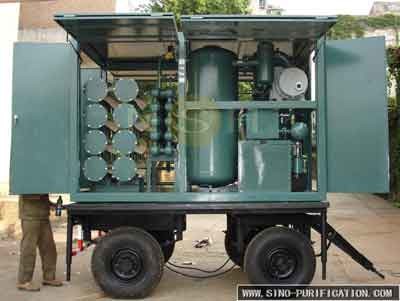 600L/H Transformer Oil Purifier Degassing Transformer Oil Purification Machine