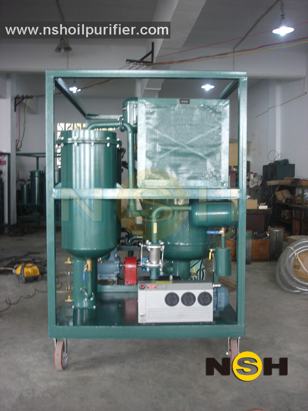 380V High Viscosity Turbine Oil Purifier Degassing Turbine Oil Filtration Machine