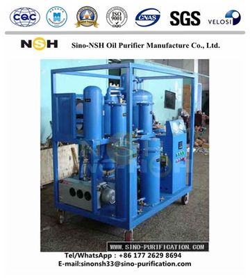 1200L / H Vacuum Lubrication Oil Filter Multifunction 21 KW  LV Series