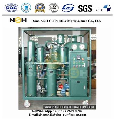 LV Series Vacuum Lubrication Oil Filter 1800L / H Multifunction lubrication oil purifier