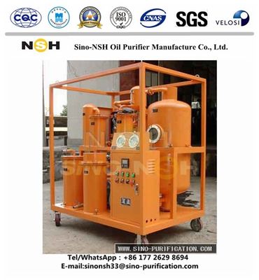 LV Series Vacuum Lubrication Oil Filter 1800L / H Multifunction lubrication oil purifier