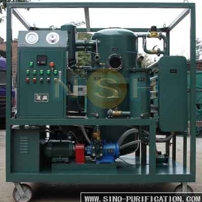 Double Stage Vacuum Insulation Oil Purifier 4000L / H High Maneuverability