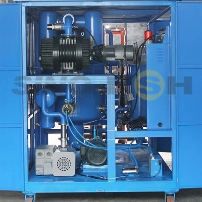 Double Stage Vacuum Oil Purifier 12000Liter/Hour High Efficiency Automation