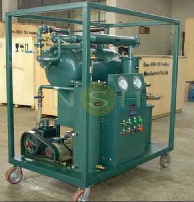 1800L/H Dehydration Vacuum Transformer Oil Purifier Machine Steel Enclosure Shieled