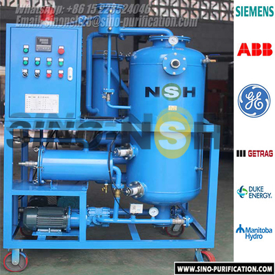 Single Stage Vacuum Transformer Oil Purifier Multifunctional 3000 Lt/H 36kW