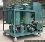 Custom Color Turbine Oil Filtration Machine Fixing Type With Four Wheels