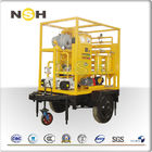 Trailer Mounted Transformer Oil Filtration System , 550KV 800KV Transformer Oil Treatment