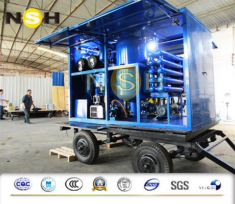 High Vacuum Transformer Oil Purifier for 110kV–500kV Power Transformers