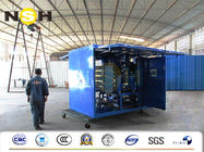 Two Stage High Vacuum Waste Oil Recycling Machine 600 - 18000L/H Flow Rate