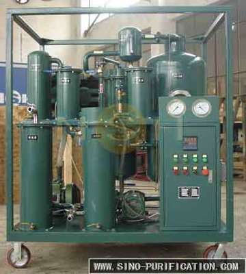 LV-P Vacuum Dehydration Lubricating Oil Filter 600L/H 15kw Heating