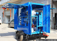 Weather Proof Cover Transformer Oil Dehydration Machine For Substation Transportation