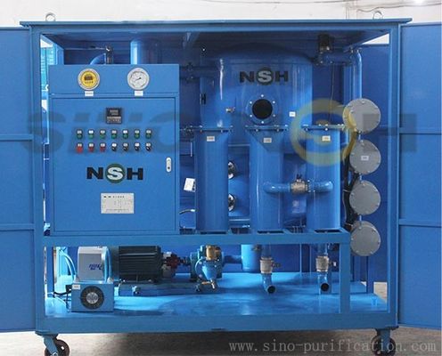 Stainless-Steel Dehydration 18000LPH Insulation Oil Double-Stage Vacuum Purifier Transformer System