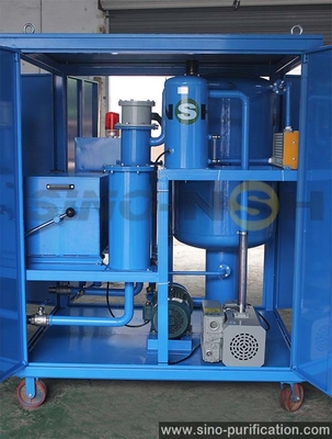 Anti-Explosion Remove Impurities 103kw Vacuum Turbine Oil Purifier