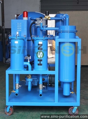 With Foam Level Detector 78kw Dehydration Degassing Vacuum Turbine Oil Purifier